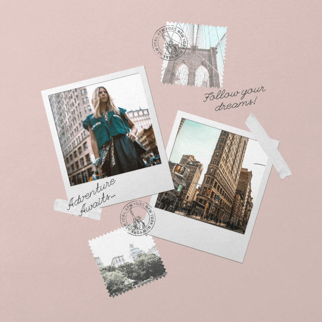 Free polaroid frame template psd for photo mockups. Polaroid Templates To Place Your Own Photos Mockup Zone