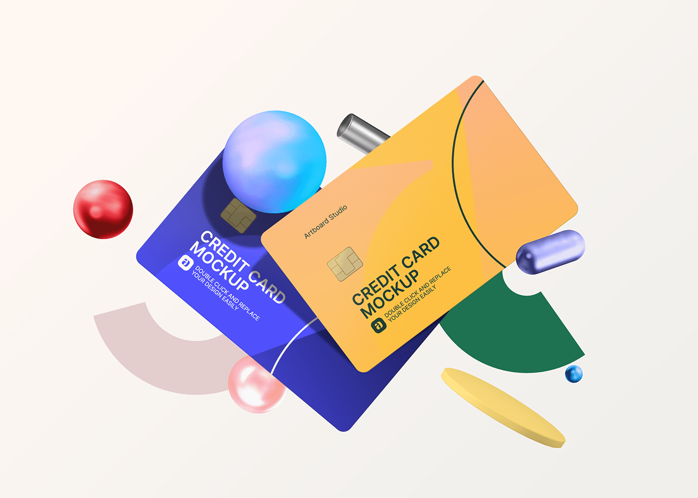 A secured credit card can be a helpful tool if you’re trying to build or repair your personal credit profile. Credit Card Mockup Scene