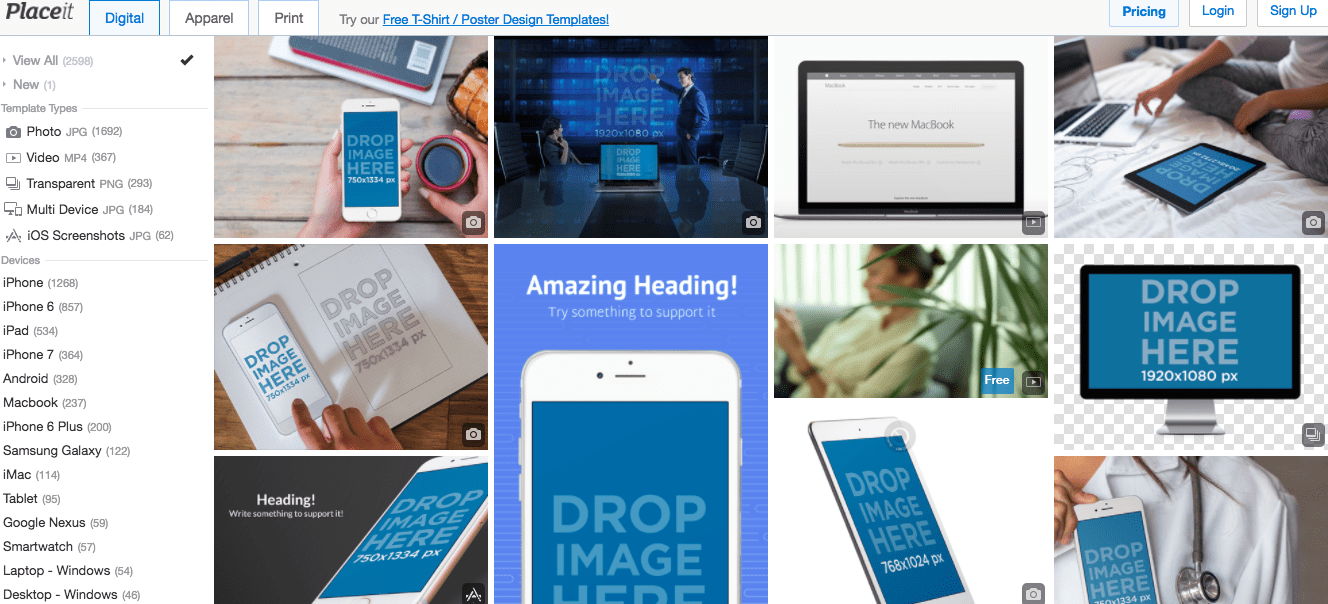 Use the most unique collection of mockup templates to create stunning mockups online within seconds. 10 Amazing Sites To Get Free Mockup Templates For Designers By Vincent Xia Medium