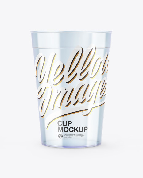 In just a few clicks, you'll create a stunning image to promote your brand. Plastic Cup Mockup
