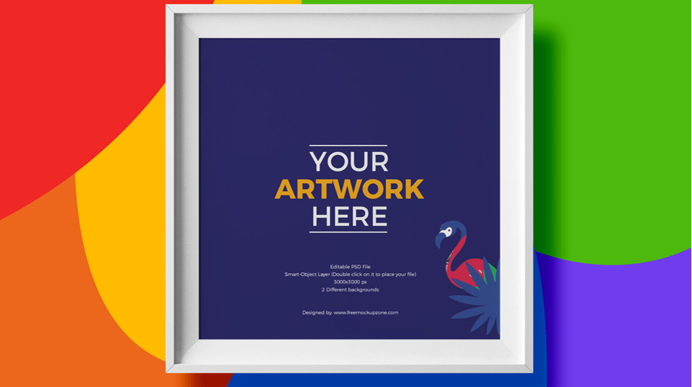 19+ Download Poster Frame Mockup&nbsp;Psd