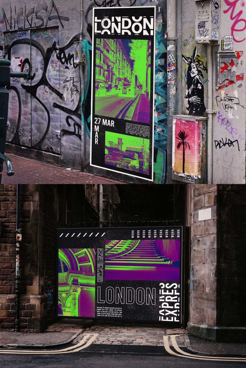 34+ Download Urban Poster Mockup Free&nbsp;Psd