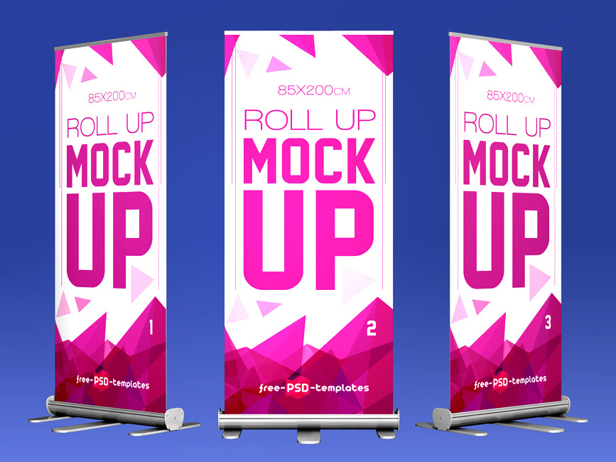 21+ Download Roll Up Mockup Free&nbsp;Psd