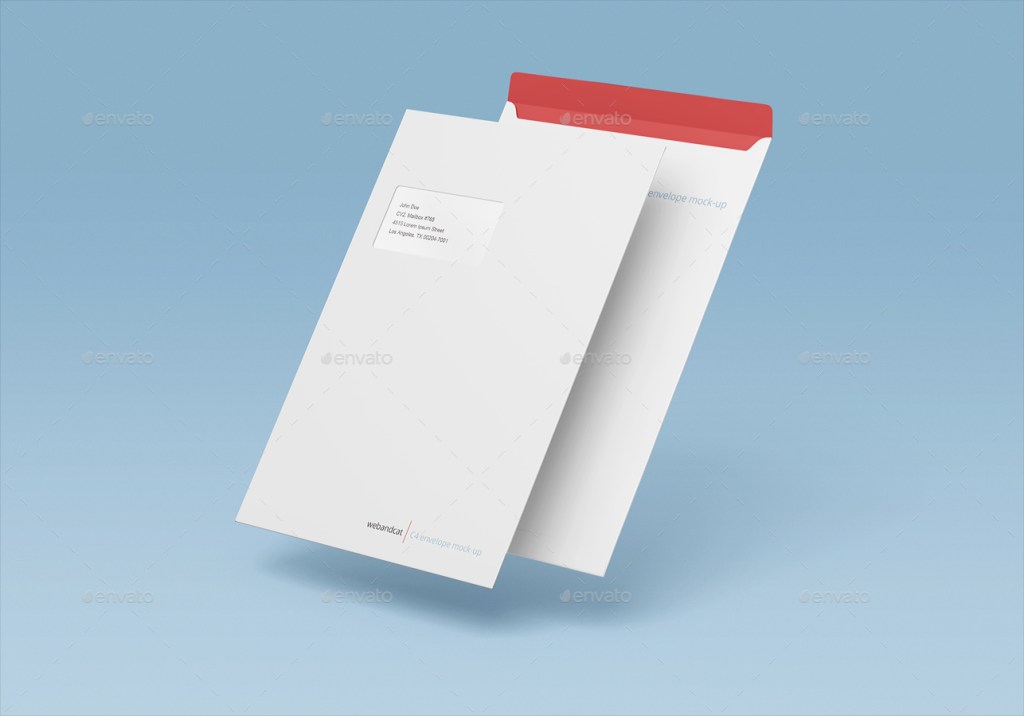 18+ Download Mockup Envelope A4 Psd