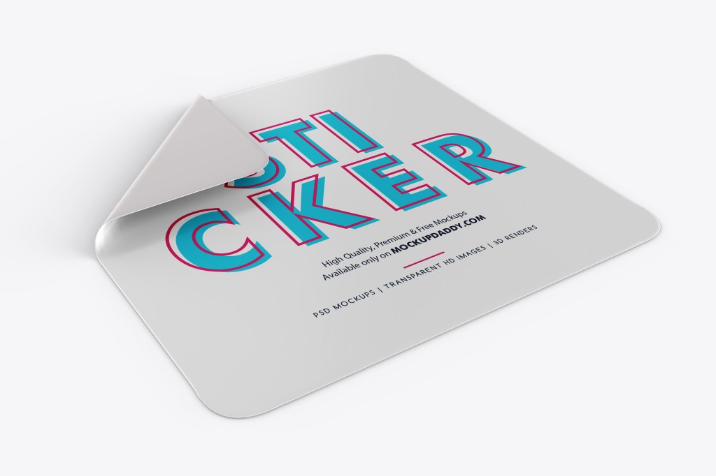 22+ Download Mockup Stickers Free&nbsp;Psd