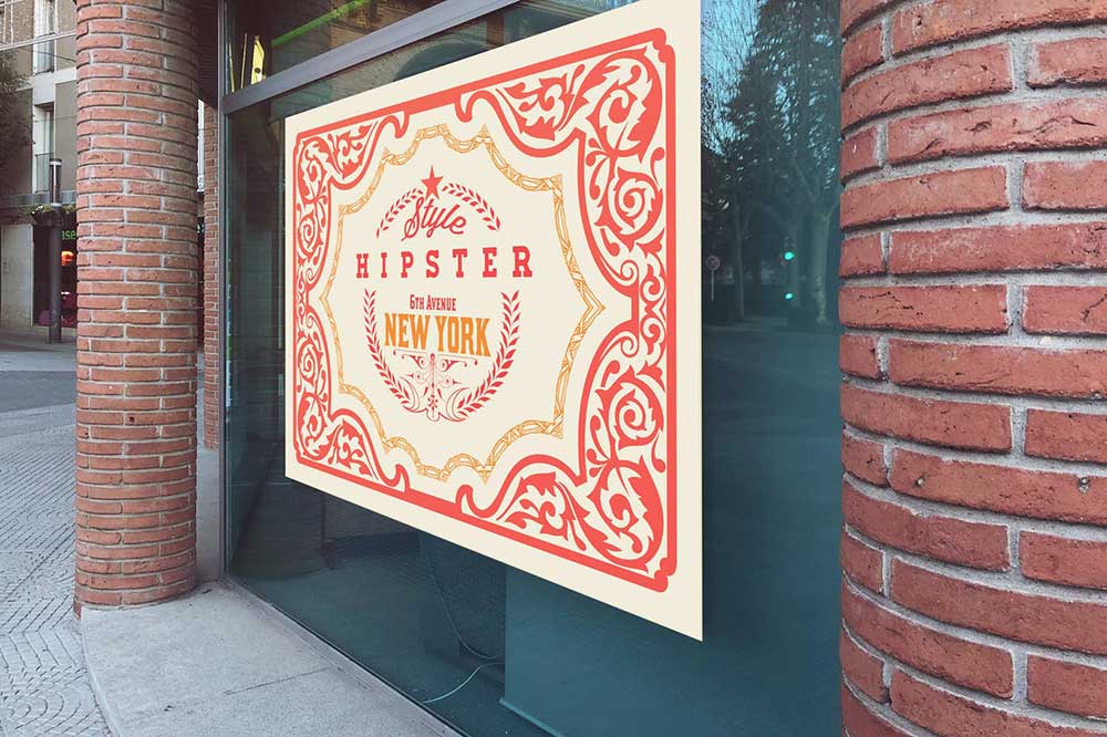 13+ Download A4 Landscape Poster Mockup Psd